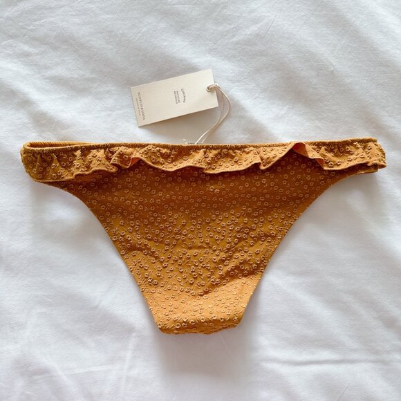 Scotch & Soda Bikini Bottom NWT Size Large mustard yellow bathing suit swim - Picture 3 of 7